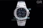 GRF Patek Philippe Nautilus 5712G Blue Moonphase Dial Stainless Steel Watch